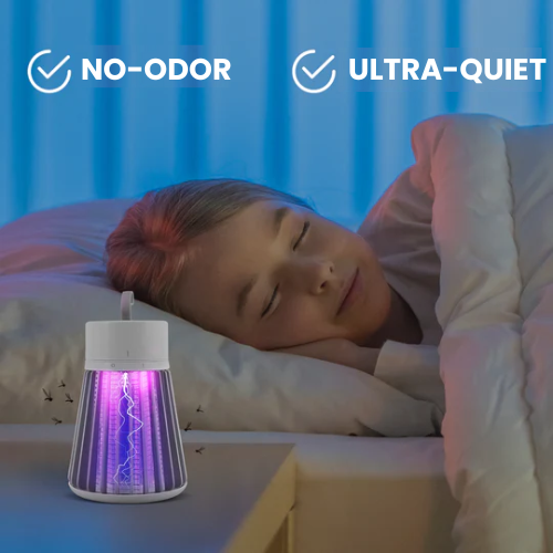 Chemical-Free, Noiseless Bug Zapper