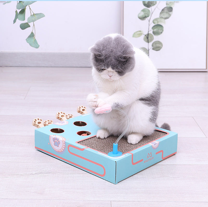 Interactive Cat Whack-A-Mole Toy
