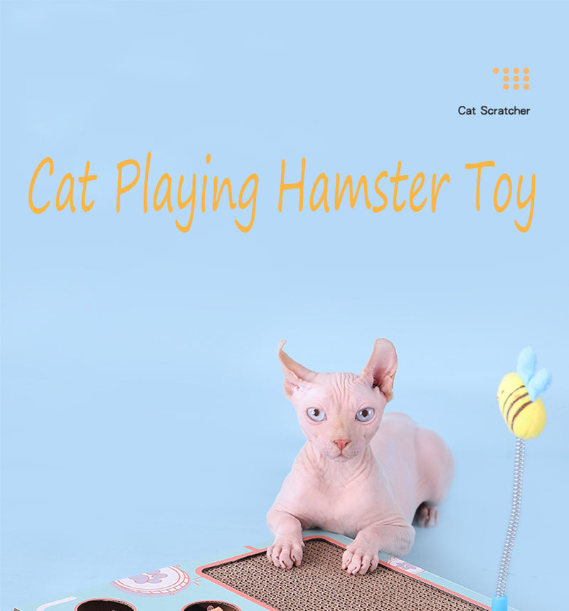 Interactive Cat Whack-A-Mole Toy