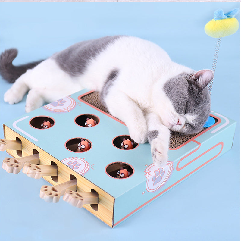 Interactive Cat Whack-A-Mole Toy