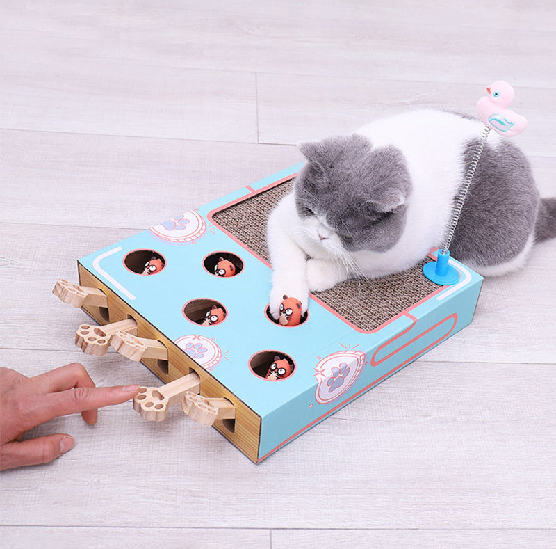 Interactive Cat Whack-A-Mole Toy