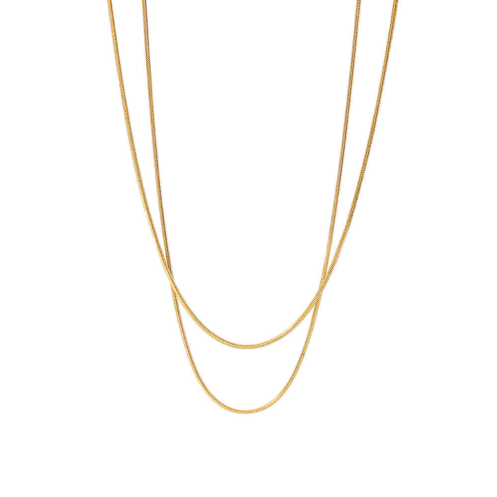 Double Layer Herringbone Chain