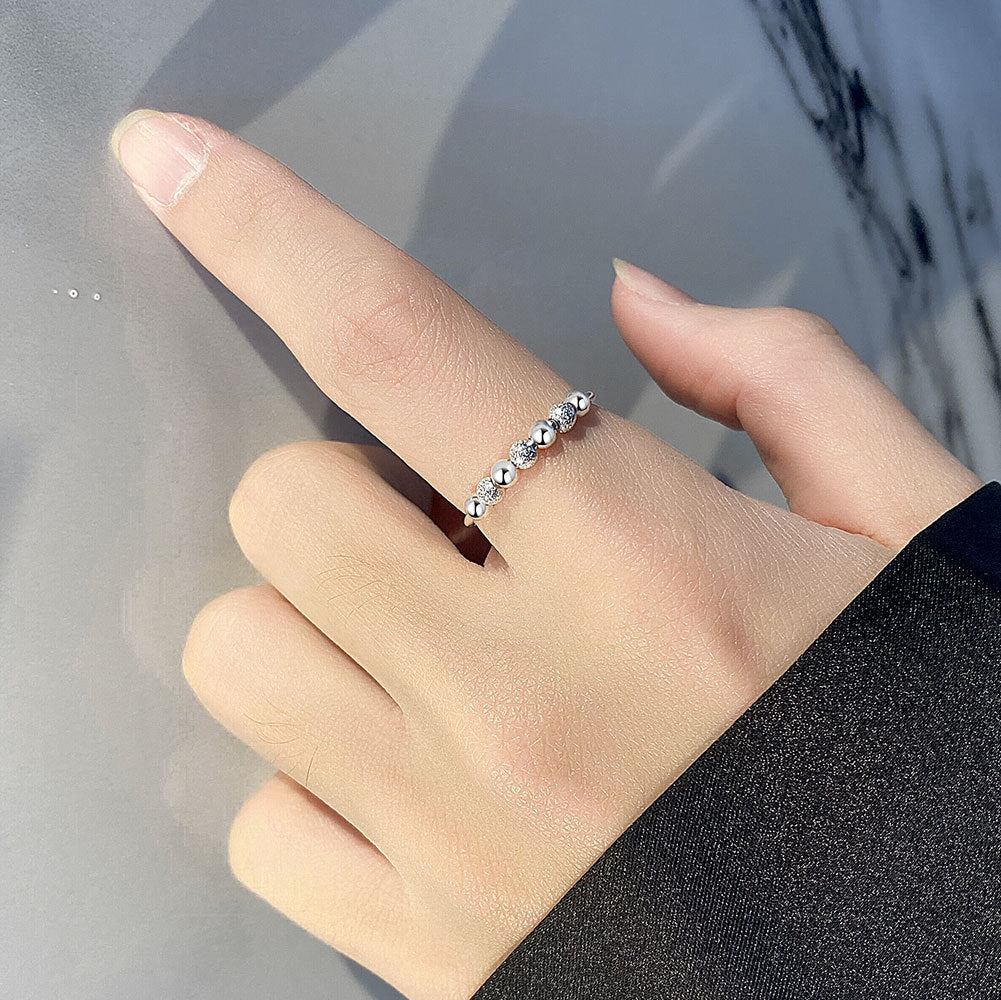 Decompression Beaded Fidget Ring