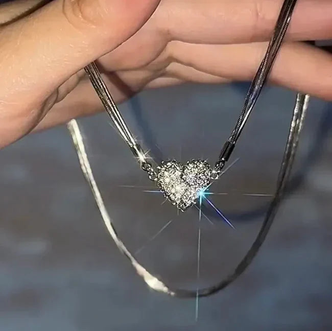 Magnetic Heart Necklace