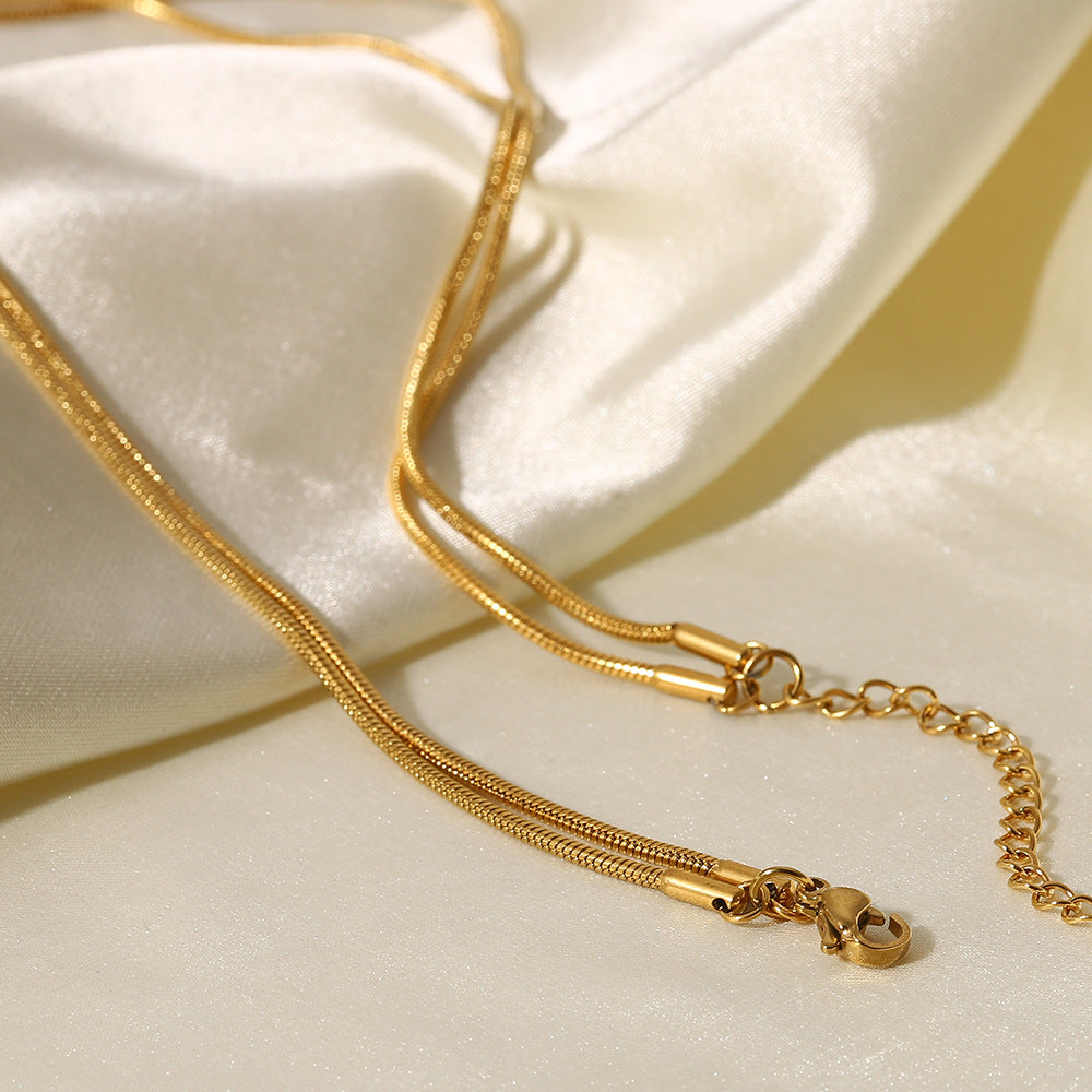 Double Layer Herringbone Chain