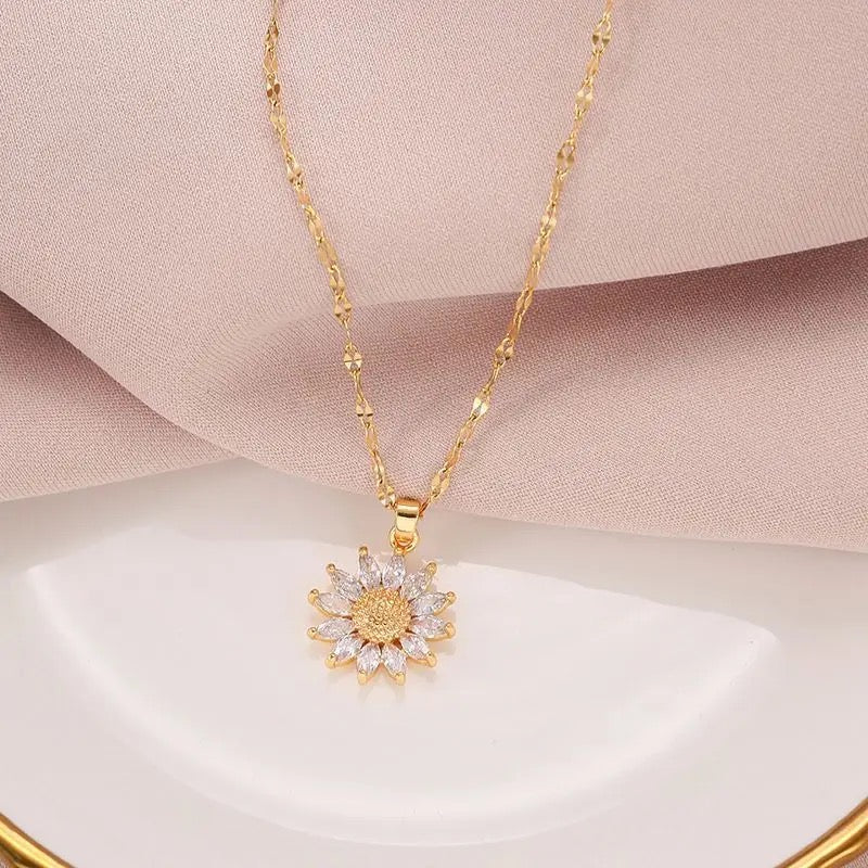 Sun Flower Necklace