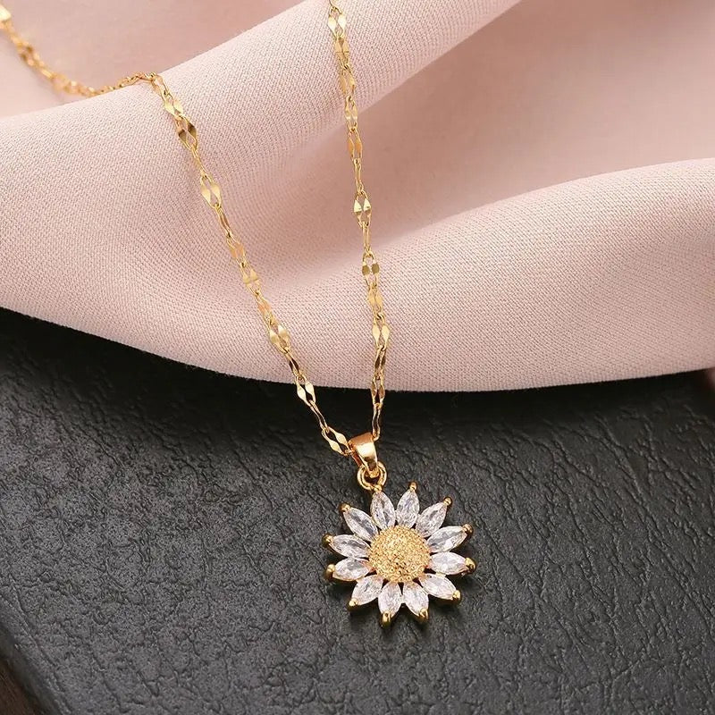 Sun Flower Necklace