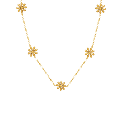 Titanium Gold Plated Necklace
