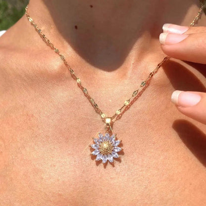 Sun Flower Necklace