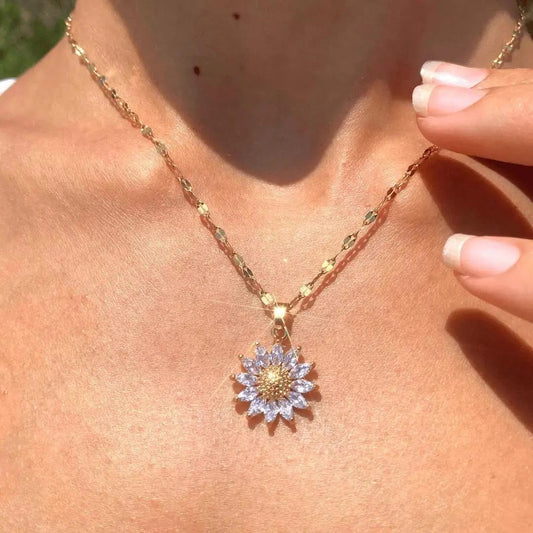 Sun Flower Necklace