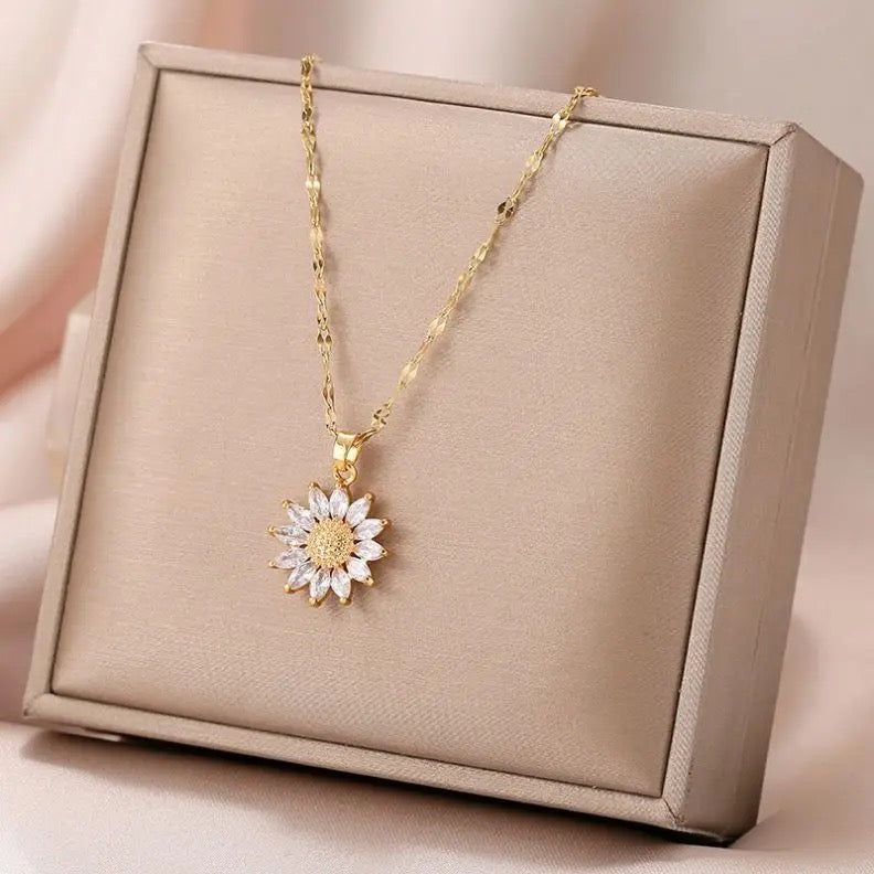 Sun Flower Necklace