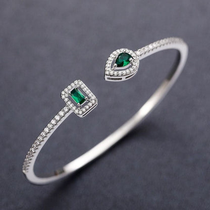 silver stone bracelet