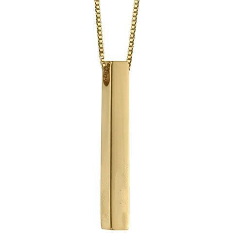 Personalized Bar Necklace