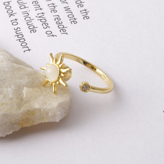 Sun Fidget Ring