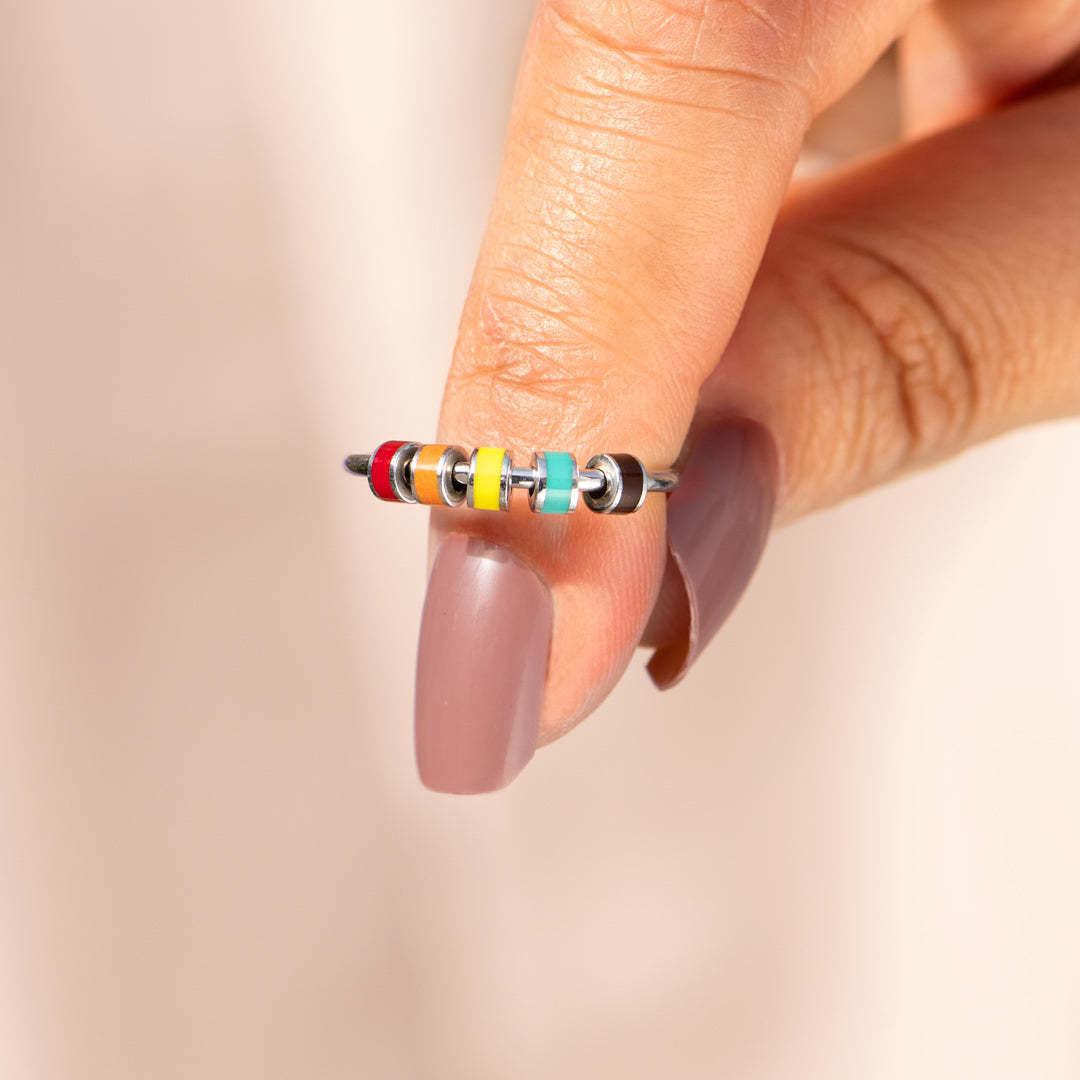 Colorful Fidget Ring