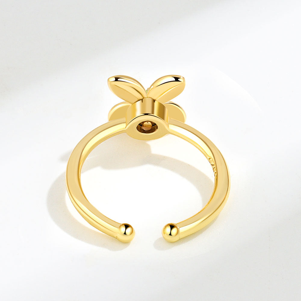 Flower Spinning Ring