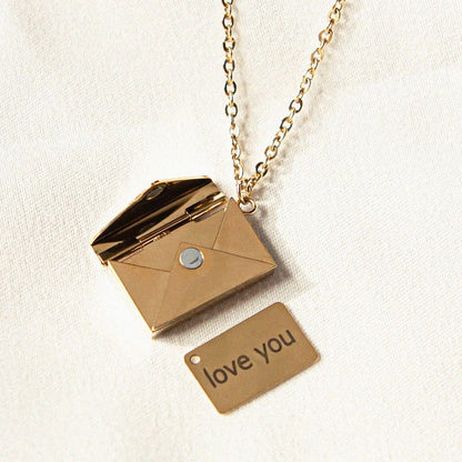 I Love You Necklace
